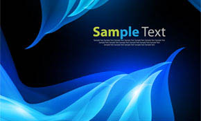 Abstract Blue Vector Background